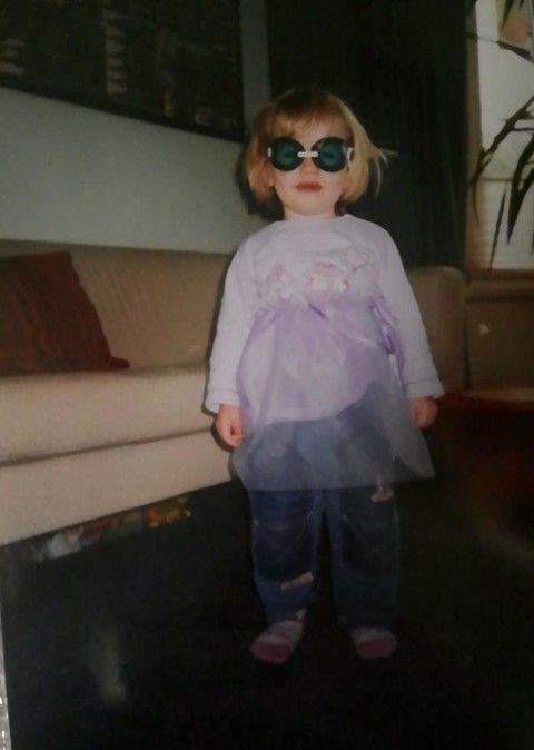 Already a bolt fashion baby when I grew up